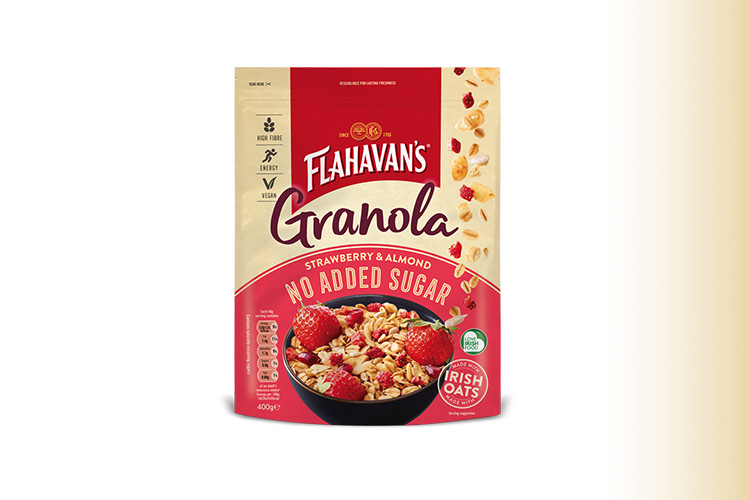 Flahavan's Strawberry & Almond Granola